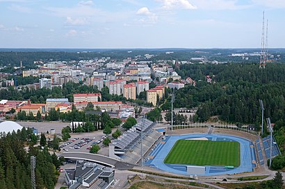 Kuinka päästä määränpäähän Lahden Stadion käyttäen julkista liikennettä - Lisätietoa paikasta