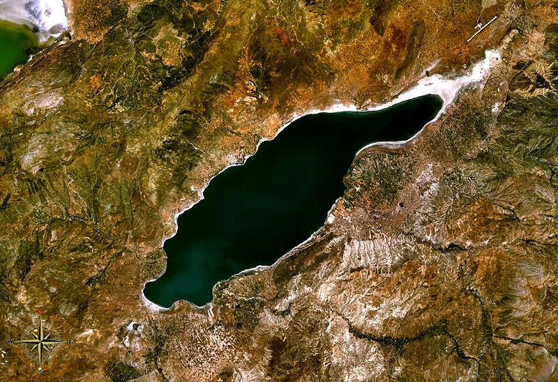 File:Lake Burdur NASA.jpg