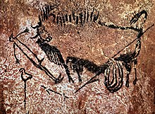 Photo of a cave painting