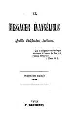 Thumbnail for File:Le Messager Évangélique, Vol. 8, 1867.pdf