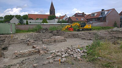 Archeologisch onderzoek ter hoogte van de huisnummers 16-20