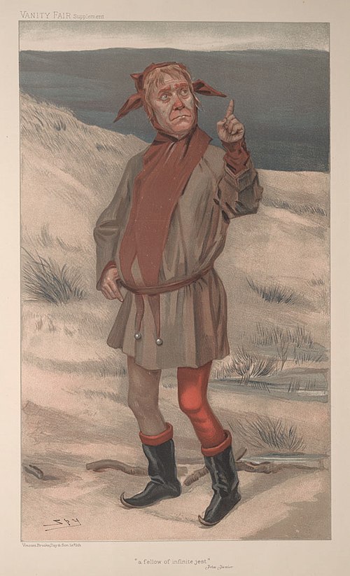 Brough caricatured by Spy for Vanity Fair, 1905