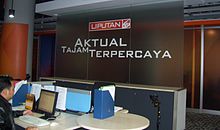 Studio Liputan 6 di SCTV Tower, Senayan City, Jakarta