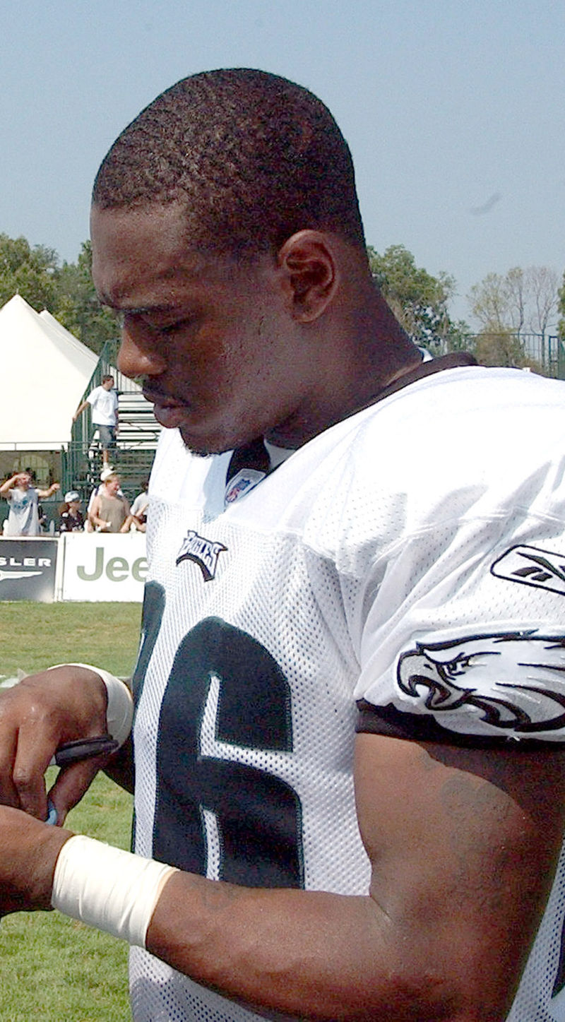 2007 SCORE LITO SHEPPARD PHILADELPHIA EAGLES #25