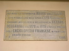 Livorno Lapide Commmorativa della Tipografia Coltellini.JPG