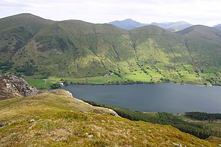 Foel Gron mountain in United Kingdom