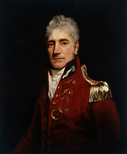 The 5th Governor of New South Wales, Lachlan Macquarie, was influential in establishing civil society in Australia Ln-Governor-Lachlan macquarie.jpg