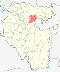 Nurimanovskij rajon – Mappa