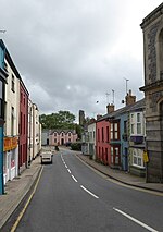 Thumbnail for File:Looking down Market Street towards the Narberth Castle - geograph.org.uk - 6262231.jpg