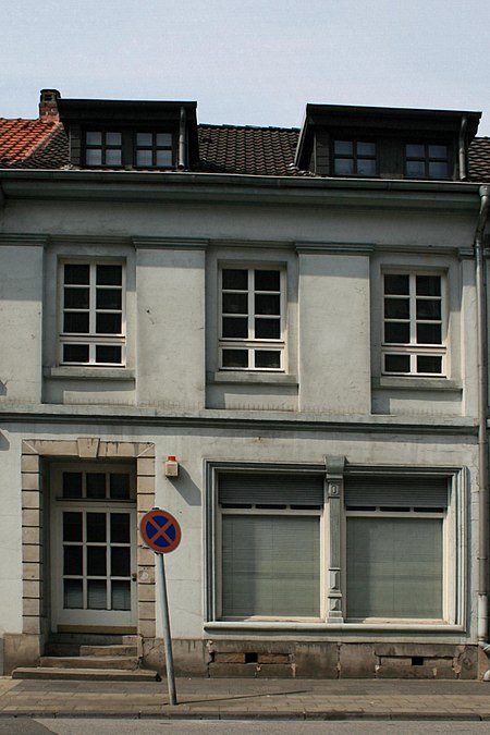 Mönchengladbach Ry Mitte Denkmal Nr. F 015, Friedrich Ebert Straße 099 (5699)