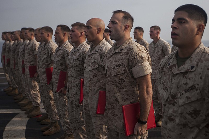 File:MEU Marines graduate corporals course aboard the Gunston Hall 140911-M-HZ646-105.jpg