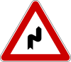 Double curve, first at right