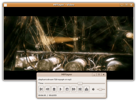 MPlayer, an example of a cross-platform media player MPlayer.png