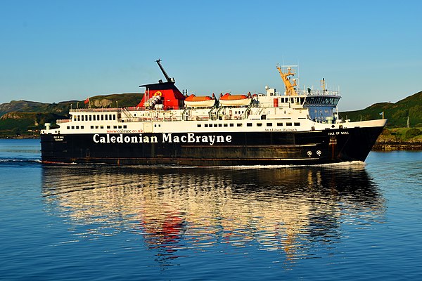 Sailing from Oban to Craignure, 1 September 2021.