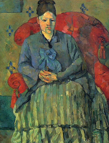 Αρχείο:Madame Cézanne dans un fauteuil rouge, par Paul Cézanne.jpg