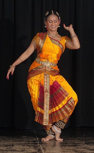 A Bharatanatyam pose