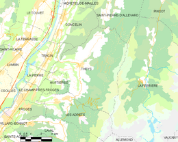 Theys - Localizazion