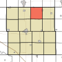 Thumbnail for File:Map highlighting Buffalo Township, Buchanan County, Iowa.svg