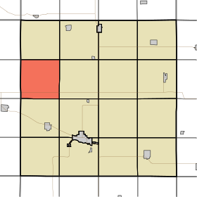 Localização de Elk Township