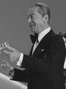 Black-and-white photograph of Marcel Bezençon in 1980