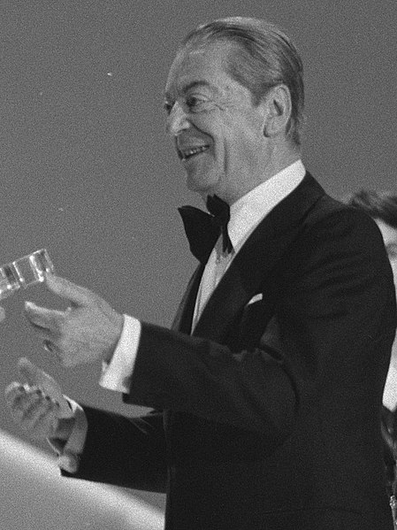 Marcel Bezençon (pictured in 1980) was instrumental in the creation of the contest as president of the EBU's Programme Committee.