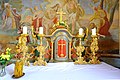 English: Main altar in the castle chapel Deutsch: Hauptaltar der Schlosskapelle