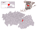 Розташування муніципалітету у провінції Толедо