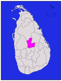 <span class="mw-page-title-main">Matale District</span> Administrative District in Central Province, Sri Lanka