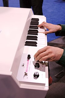 The use of electronic music technology in rock music coincided with the practical availability of electronic musical instruments and the genre's emergence as a distinct style. Rock music has been highly dependent on technological developments, particularly the invention and refinement of the synthesizer, the development of the MIDI digital format and computer technology.