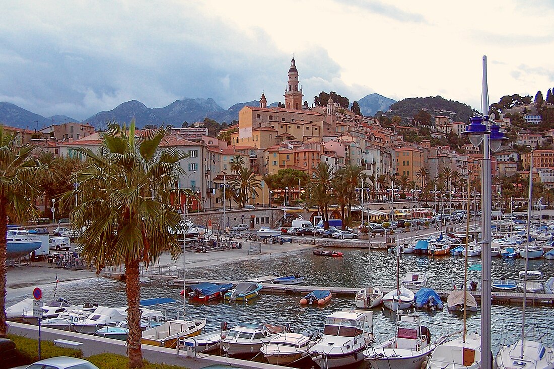 File:Menton Old Town and Harbour.jpg