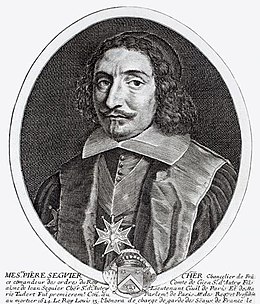 28 janvier 1672: Pierre Séguier meurt à Saint-Germain-en-Laye 260px-Messire_Pierre_Seguier_Chevalier_Chancelier_de_France