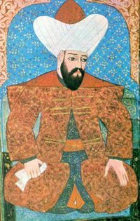 16th century Ottoman miniature of Orhan Gazi