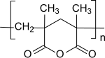 Methacrylic anhydride cyclopolymer