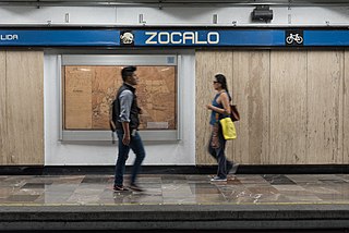 Zócalo metro station Mexico City Metro station