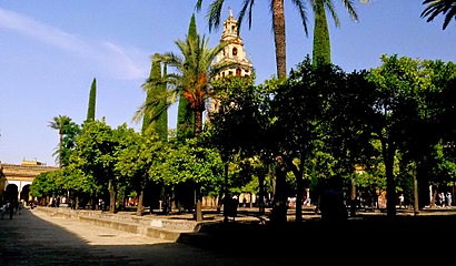 Innenhof der Kathedrale von Cordoba