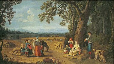 Ernte in Carditello (en: Harvest Time at Carditello) (1791)