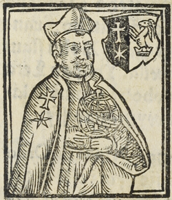 Mikuláš Kozař z Kozařova (B. Paprocký, Zrcadlo slavného Markrabství moravského, 1593)