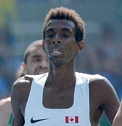 Mohammed Ahmed Rio de Janeiron olympialaisissa 2016.