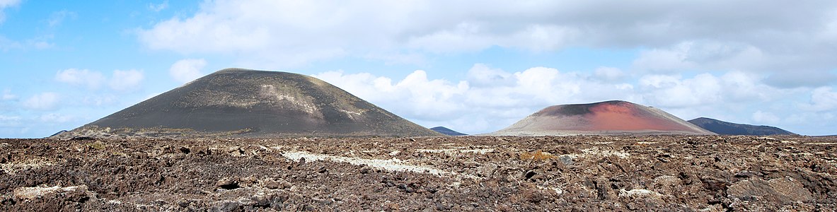 Montaña Negra and Caldera Colorada Lanzarote