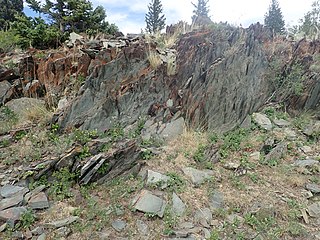Moppin Complex Geologic formation in New Mexico, US