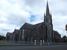 Photographie d'une église néogothique