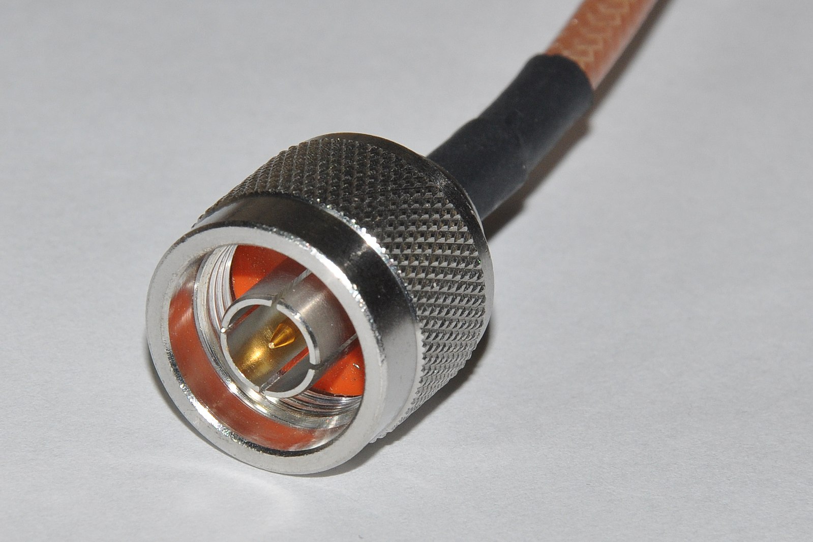 N типа. N male разъём для коаксиального кабеля. Разъем n-kdf5. Coaxial Cable Connector-n male. N-Type Coaxial Connector cutted.