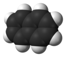 Modèle Spacefill de naphtalène