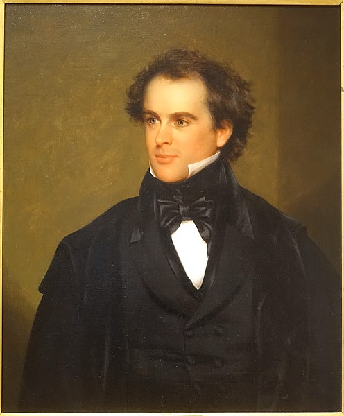 File:Nathaniel Hawthorne by Charles Osgood, 1840, oil on canvas - Peabody Essex Museum - DSC07025.jpg