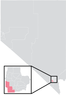 Nevadas 9th Senate district American legislative district