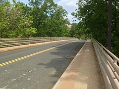 Deck of the New Harvard Street Bridge