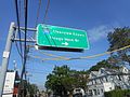 A pair of new signs on 48th Avenue near the Clearview Expressway in Bayside, Queens.