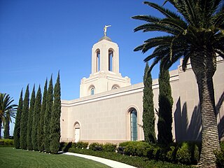 <span class="mw-page-title-main">Newport Beach California Temple</span> Mormon temple in Irvine, California