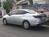 2022 Almera 1.0 Turbo EL (Philippines; pre-facelift) rear view