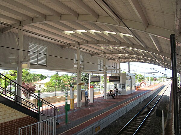 Victoria Park station, opened in 2008